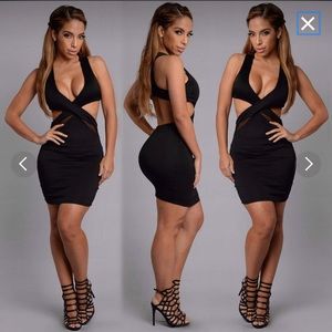 Fashion Nova Audacious Dress- NEW WITH TAGS